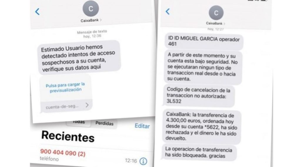 Estafa la CaixaOK