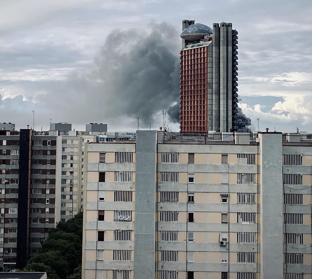 INCENDIO HESPERIA PORTADA