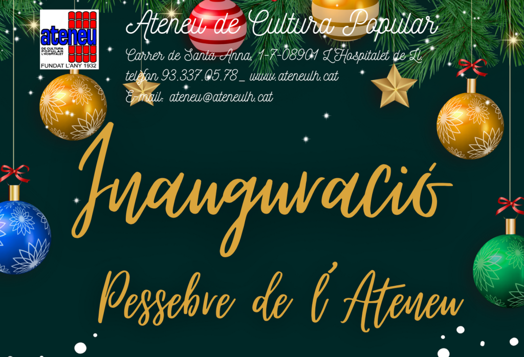 ATENEU Inauguració pessebre 2023[53050] PORTADA
