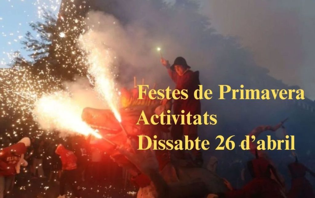 FESTES DE PRIMAVERA 26 ABRIL