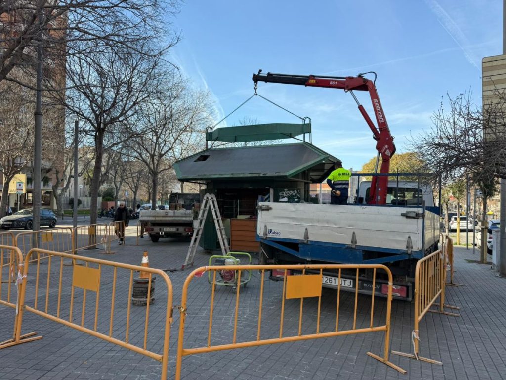 Quiosc Carrilet amb Aprestadora. 24.02