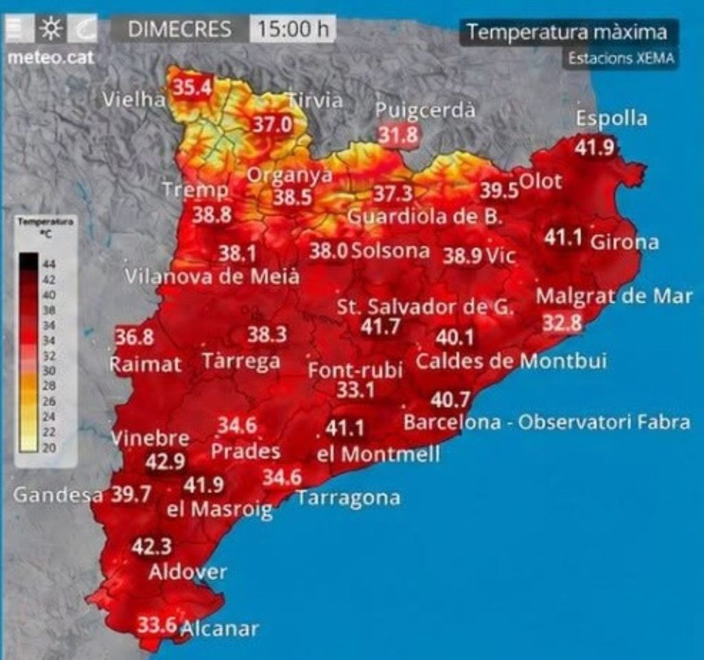 MAPA CATALUNYA